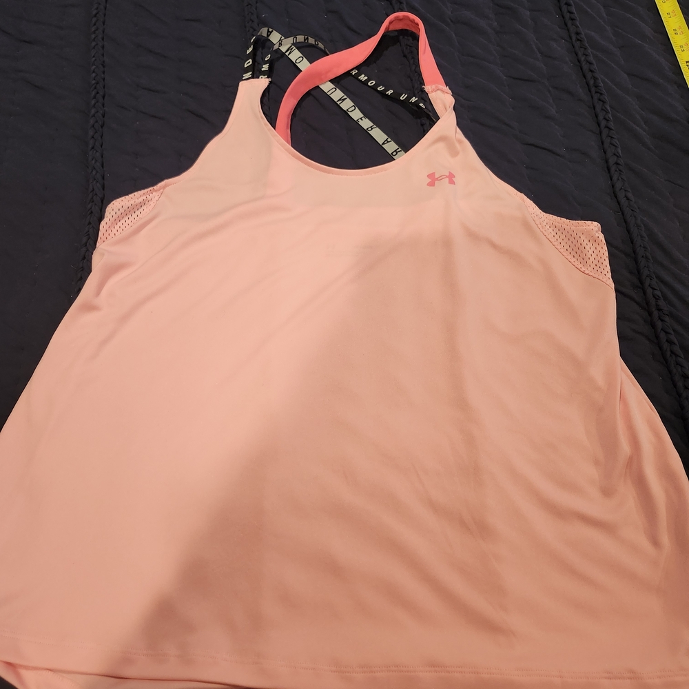 Under Armour Light Pink Athletic Tank